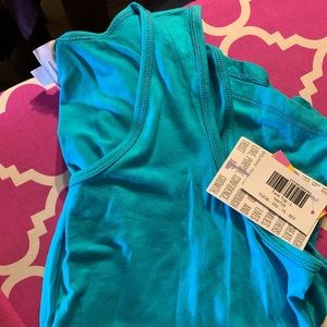 New Lularoe blue tank - size L